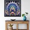 5D DIY Peacock Diamond Painting Kit for Adults – Colorful Diamond Art Gem Craft for Beginners, Home Wall Decor, Living Room, Bedroom, Office, 16×16 Inch